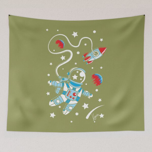 Item preview, Space Walk Graphic  	 designed and sold by elhuyrkod85.