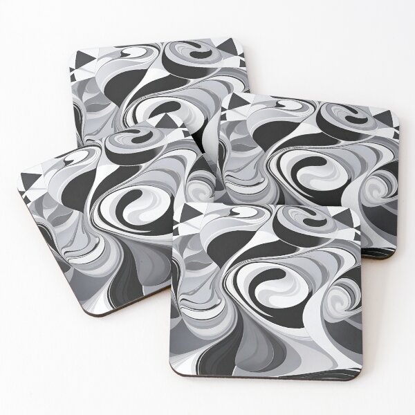 Item preview, Black and White Swirls designed and sold by GracefulGems.
