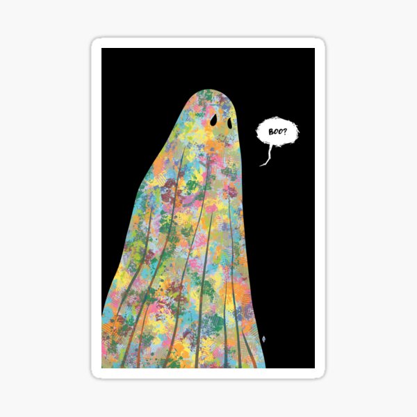 Boo? Sticker