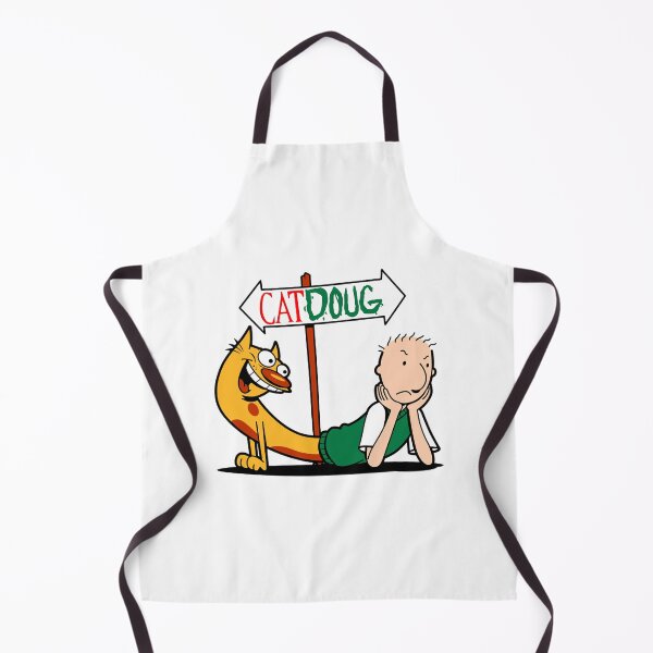 Item preview, Catdoug Funny Cat 90&39;s Cartoon Mashup designed and sold by DGRClothesArt.
