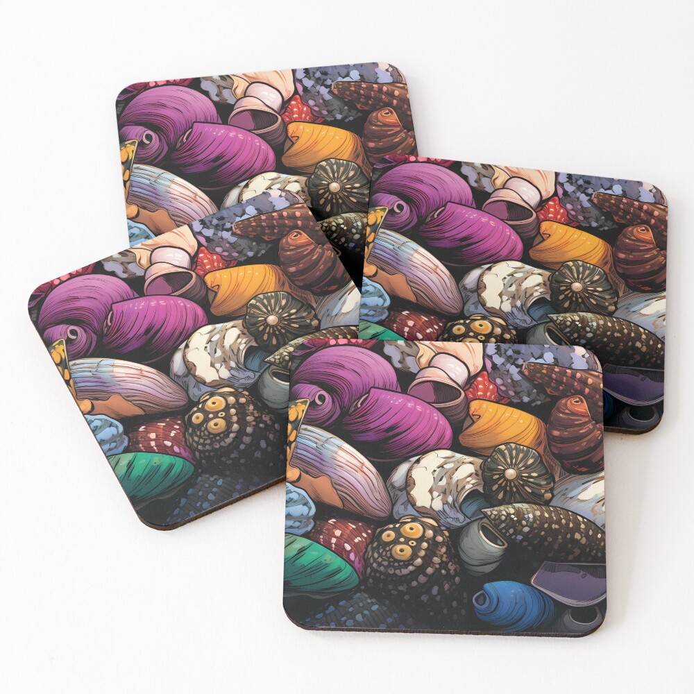 Item preview, Coasters (Set of 4) designed and sold by tropicaltee.