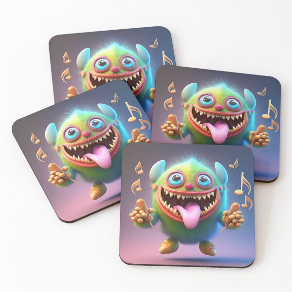 Item preview, little music monster designed and sold by jsebouvi.