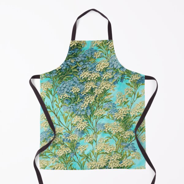 Item preview, Midsummer Yellow Blue Floral Pattern designed and sold by Nyam-NyamMerch.