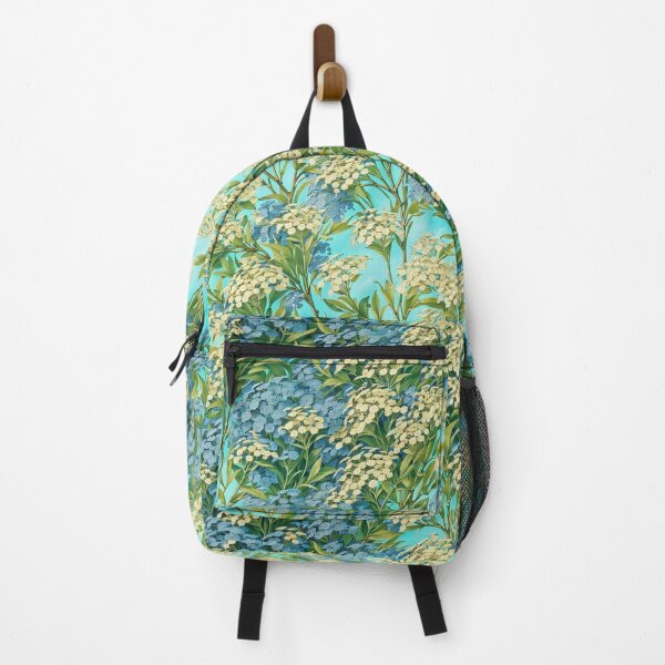 Item preview, Midsummer Yellow Blue Floral Pattern designed and sold by Nyam-NyamMerch.