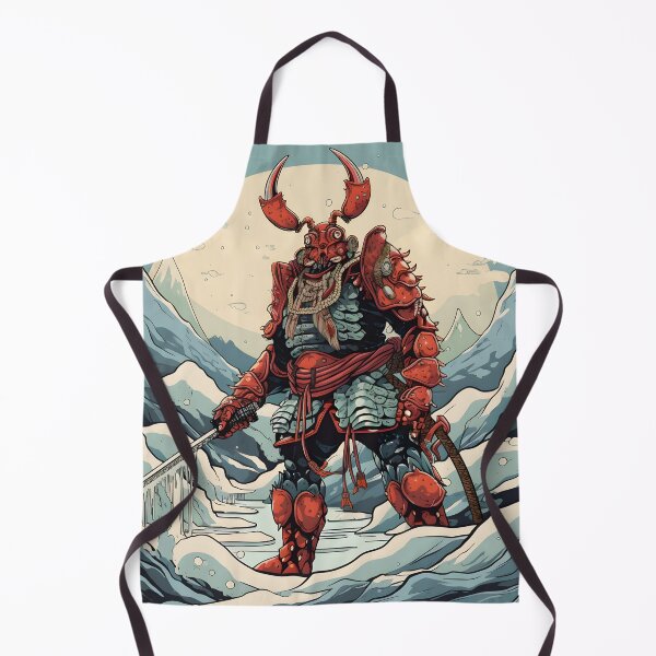 Item preview, Lobster Samurai in Winter Solitude designed and sold by Felix Tanner.