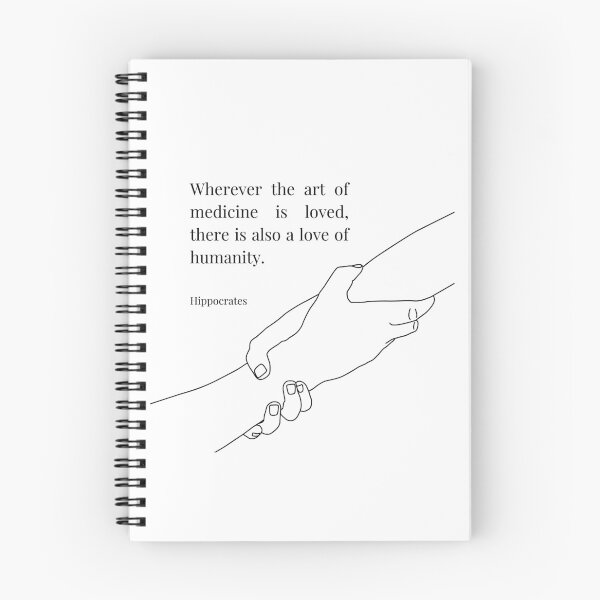 Item preview, Hippocrates Medicine Quote designed and sold by GardenistaShop.