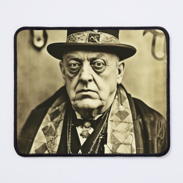 Item preview, Aleister Crowley designed and sold by Hugo Bloke.