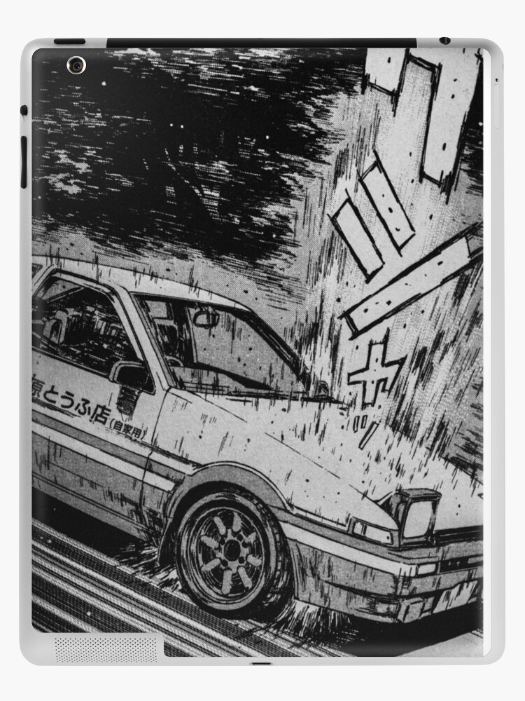 Initial D Toyota Ae86 Drifting Ipad Case Skin By Vugatti Redbubble