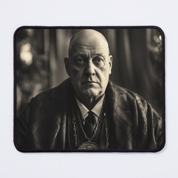 Item preview, Aleister Crowley designed and sold by Hugo Bloke.