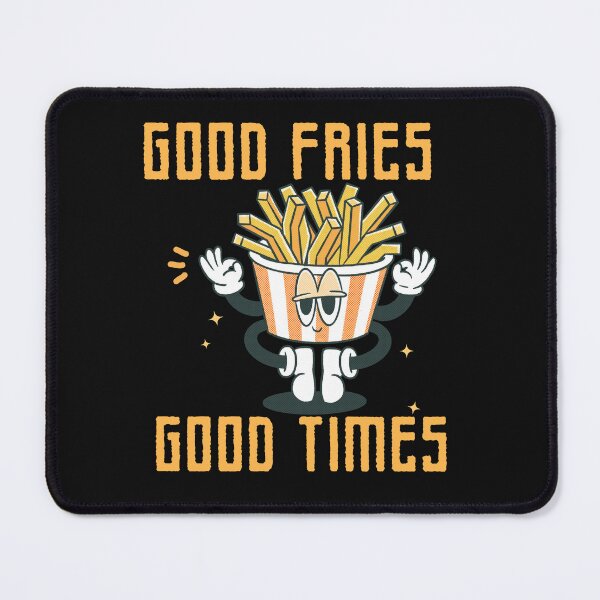 Item preview, French Fries Cartoon designed and sold by Eolithic.