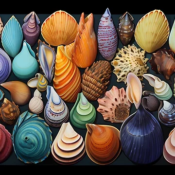Artwork thumbnail, Shells by tropicaltee