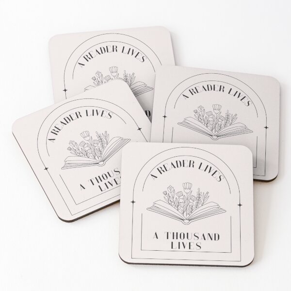 Item preview, a reader lives a thousand lives designed and sold by Starbubblepress.