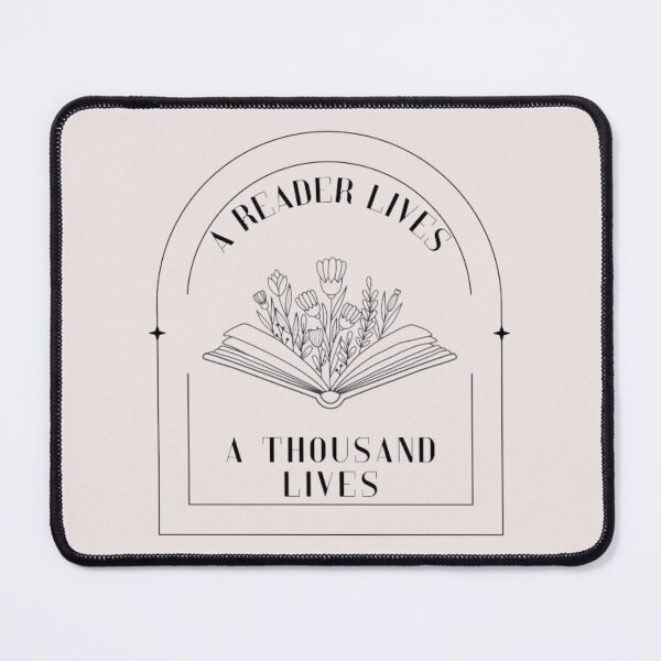 Item preview, a reader lives a thousand lives designed and sold by Starbubblepress.