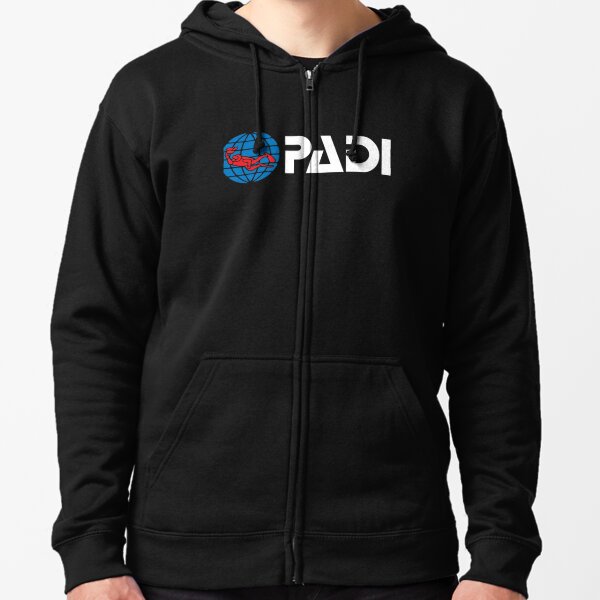 Scuba Tank Men's Organic Zip Hoodie - Dark Grey – PADI Gear Americas