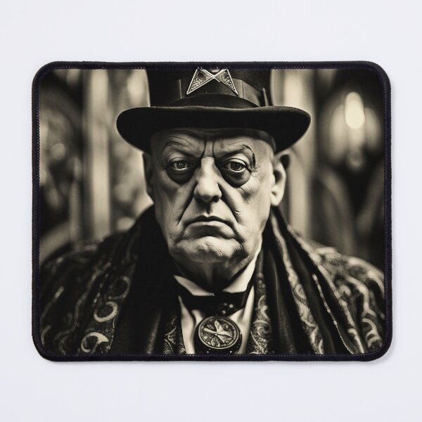 Item preview, Aleister Crowley designed and sold by Hugo Bloke.