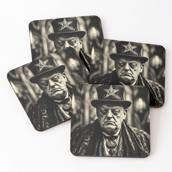 Item preview, Aleister Crowley designed and sold by Hugo Bloke.