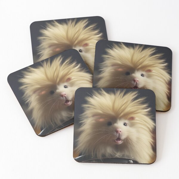 Item preview, bristly hamster designed and sold by EdicionesJML.