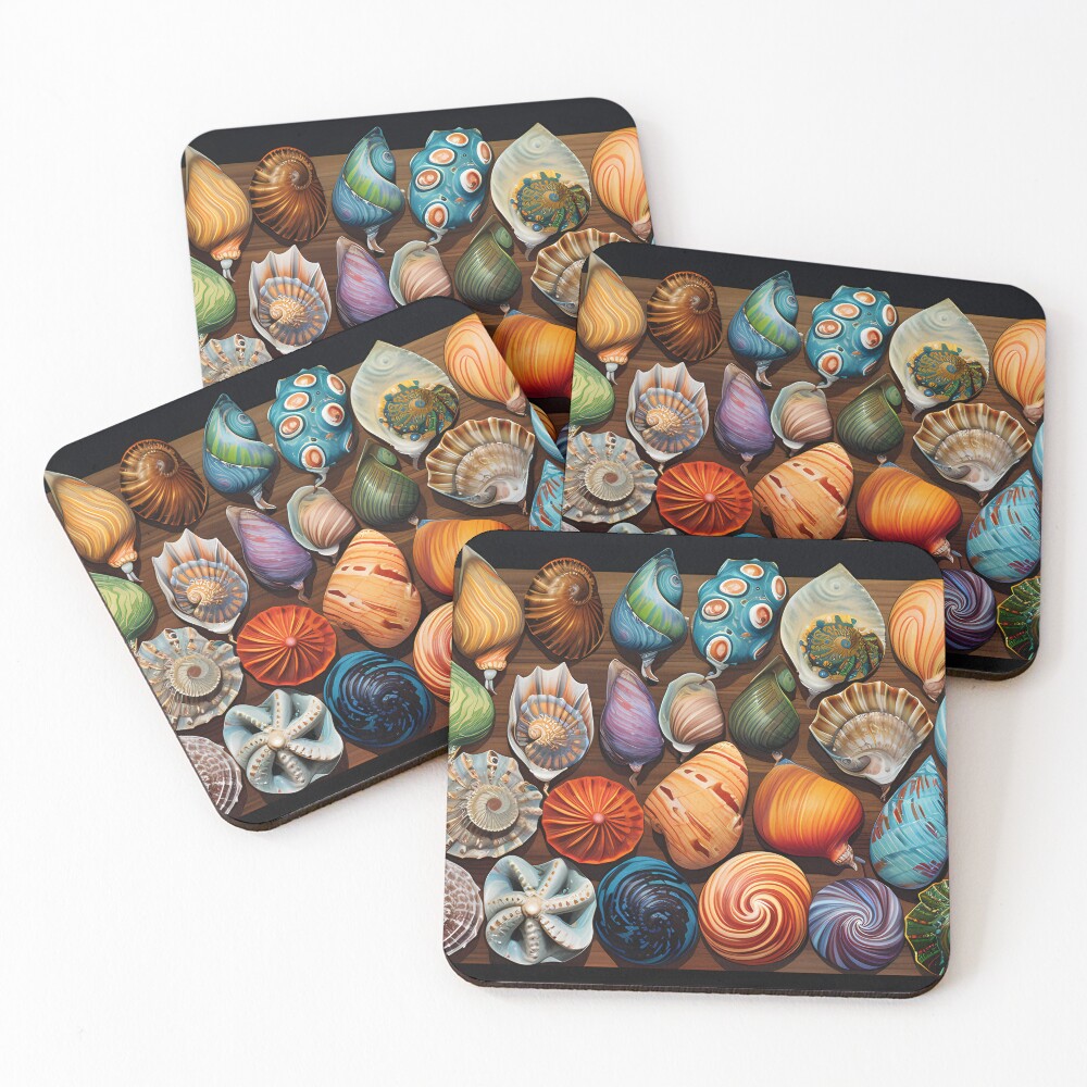 Item preview, Coasters (Set of 4) designed and sold by tropicaltee.