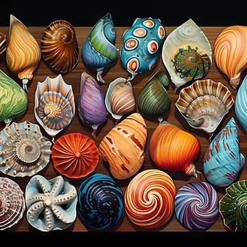 Artwork thumbnail, Shells by tropicaltee