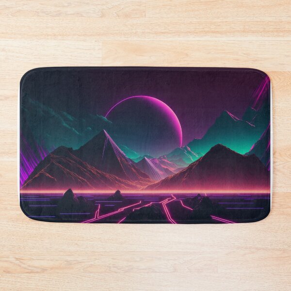 Item preview, Neon Colored Sunset designed and sold by Cybronauts.