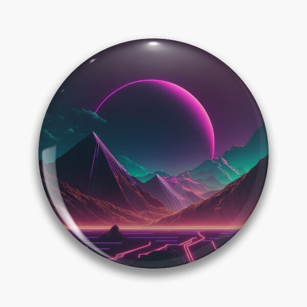 Item preview, Neon Colored Sunset designed and sold by Cybronauts.