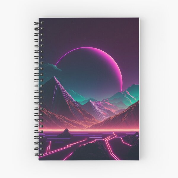 Item preview, Neon Colored Sunset designed and sold by Cybronauts.