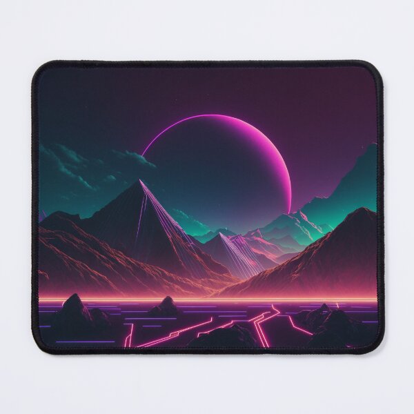 Item preview, Neon Colored Sunset designed and sold by Cybronauts.