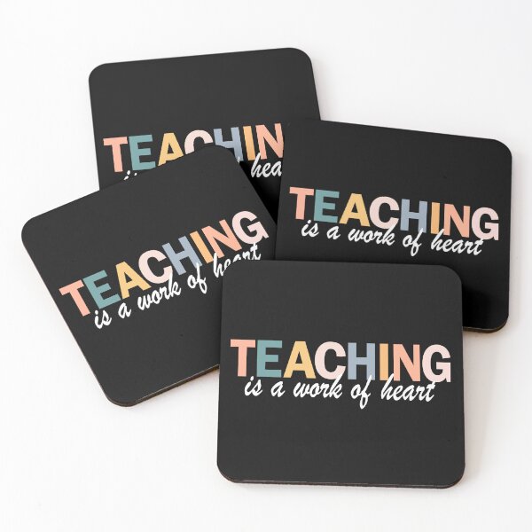 Item preview, Teaching is a work of heart designed and sold by Snappy Cart.