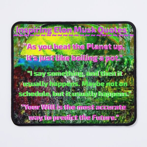 Item preview, Sci-fi Multi-Planetary Life on Mars (Elon Musk Inspiring Quotes) designed and sold by SoulArtSara.