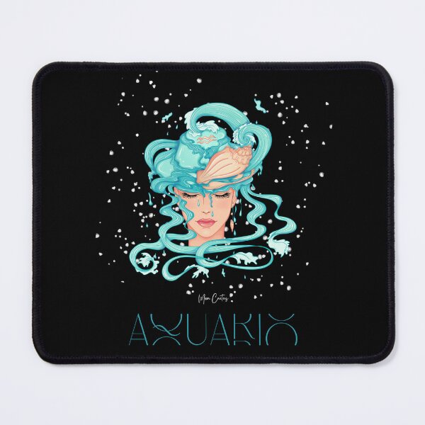 Aperçu de l'œuvre horoscope verseau créée et vendue par Moon---Cactus.