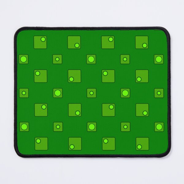Item preview, Abstract: circles in squares: Green designed and sold by TheScraggyBeard.