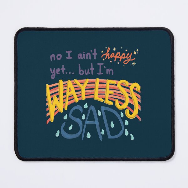 Item preview, AJR Way Less Sad Lyrics designed and sold by xindungcham.