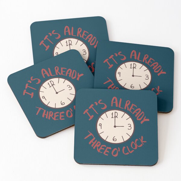 Item preview, It_s Already Three O_ Clock AJR designed and sold by xindungcham.