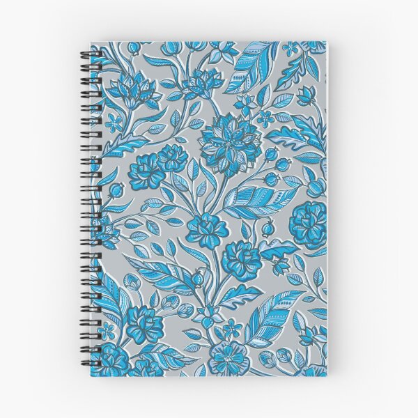 Item preview, Blue and Grey Chalk Chintz designed and sold by micklyn.