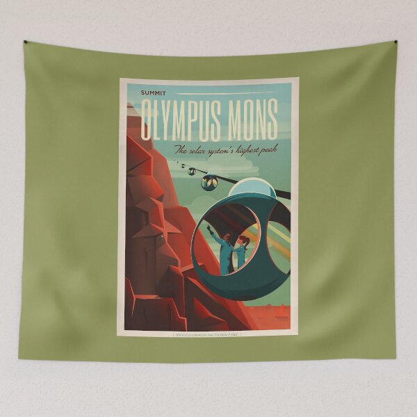 Item preview, SpaceX Mars Colonization and Tourism Association Olympus Mons (8K resolution)   	 designed and sold by elhuyrkod85.
