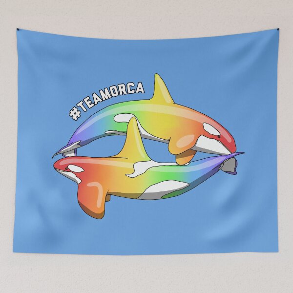 Item preview, Team Orca Rainbow 2023 designed and sold by Art by Veya.
