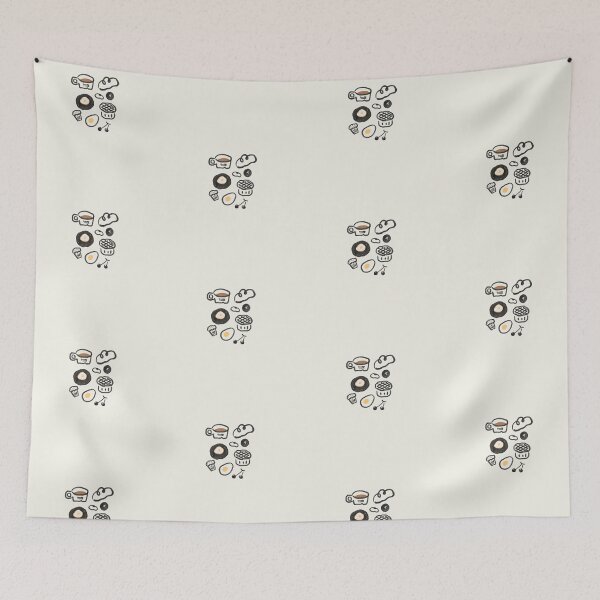 Item preview, Coffee and Bagel designed and sold by ZoeDoodleWorld.