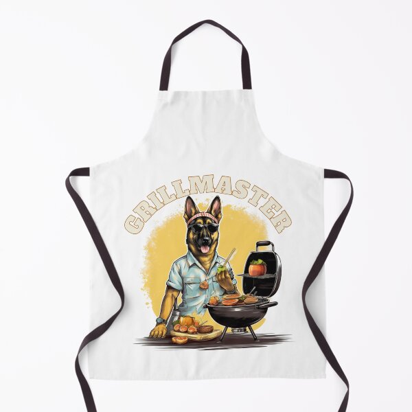 Item preview, Grillmaster - BBQ Shirt, German Shepherd love BBQ designed and sold by Anastasiia87.