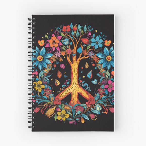 Item preview, Peace sign with plants and tree By Jonathan P. and AI designed and sold by JonathanP514.