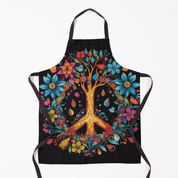 Item preview, Peace sign with plants and tree By Jonathan P. and AI designed and sold by JonathanP514.