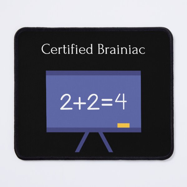 Item preview, Certified Brainiac designed and sold by Mateusz Majcherek.