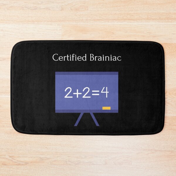 Item preview, Certified Brainiac designed and sold by Mateusz Majcherek.
