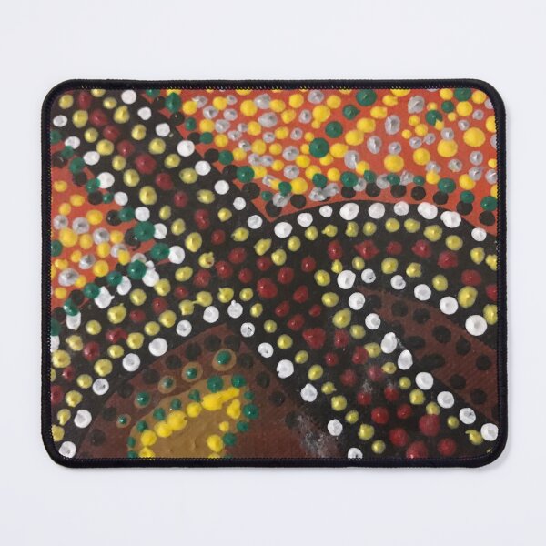 Item preview, Aboriginal dot art - wondering foot designed and sold by Melchime.