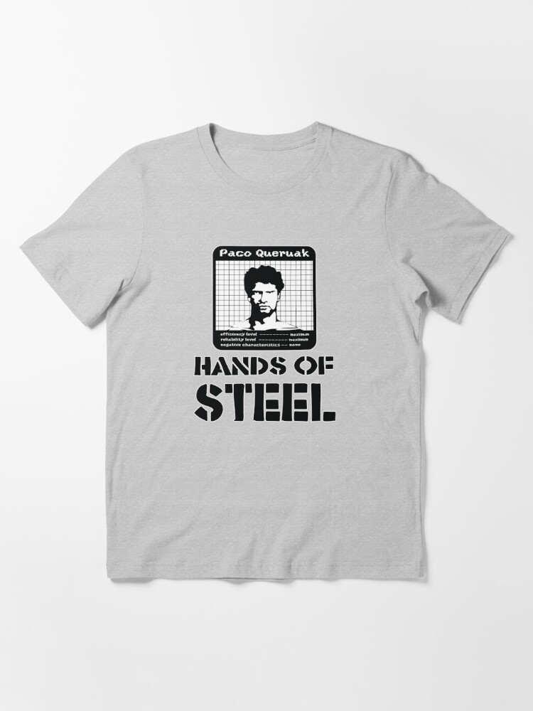 Alternate view of Paco Queruak - Hands Of Steel Essential T-Shirt