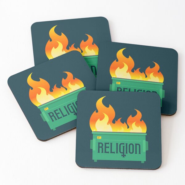 Item preview, Religion Dumpster Fire28 designed and sold by Banhmivn.