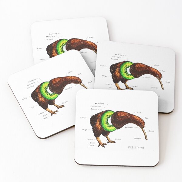 Item preview, Anatomy of a Kiwi designed and sold by Corinne Alexa Jackson.
