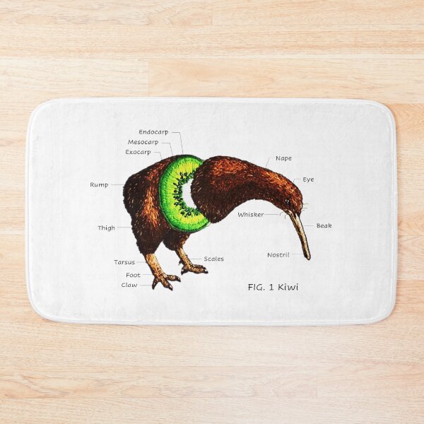 Item preview, Anatomy of a Kiwi designed and sold by Corinne Alexa Jackson.