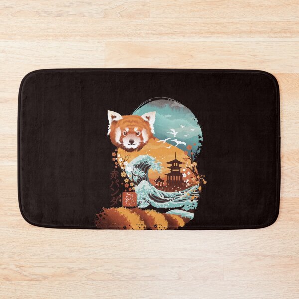 Item preview, Ukiyo e Red Panda  designed and sold by CapuGrenier.