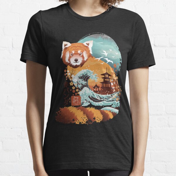 Item preview, Ukiyo e Red Panda  designed and sold by CapuGrenier.