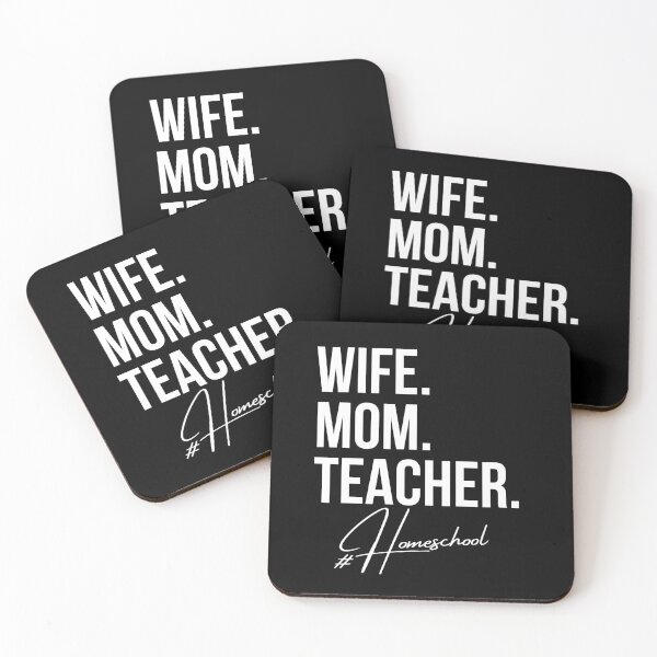 Item preview, Wife Mom Teacher Homeschool designed and sold by diip.